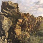 Quartzite ridge – Shelter I 2011 by Nici Cumpston